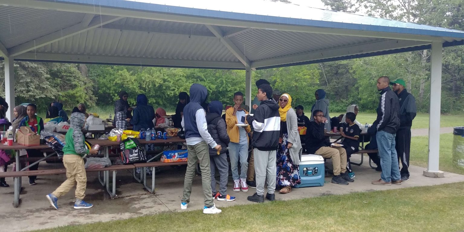 BBQ at West Edmonton in July 2019